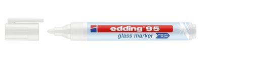 MARCADOR  EDDING 95 PARA CRISTAL BLANCO