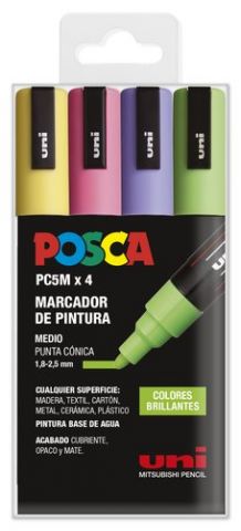 MARCADOR T.OPACA NO PERM. UNI POSCA  1,8 (PC-5M)