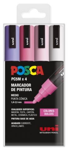 MARCADOR T.OPACA NO PERM. UNI POSCA  1,8 (PC-5M)
