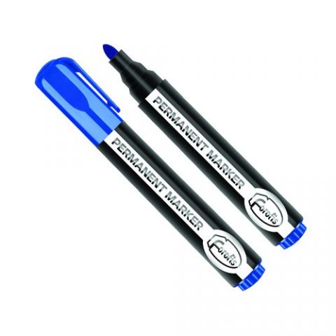 MARCADOR PERMANENTE FOROFIS CONICO AZUL