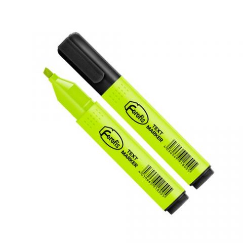 MARCADOR FLUOR FOROFIS AMARILLO