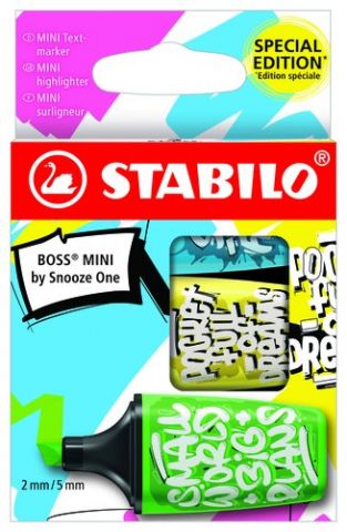 MARCADOR FLUOR STABILO BOSS MINI 07 BY SOOZE ONE E