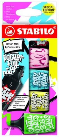 MARCADOR FLUOR STABILO BOSS MINI 07 BY SOOZE ONE E