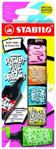 MARCADOR FLUOR STABILO BOSS MINI 07 BY SOOZE ONE E