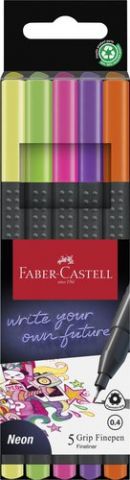 ROTULADOR FIBRA FABER-CASTELL GRIP FINEPEN 1516 PA