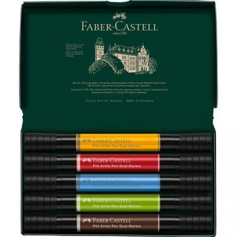 ROTULADOR FABER-CASTELL PITT ARTIST PENS DOBLE PUN