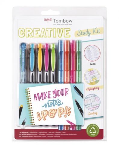 SET LETTERING TOMBOW KIT ESTUDIO CREATIV