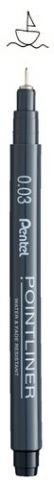 ROTULADOR CALIBRADO PENTEL S20P POINTLINER 0,03 mm