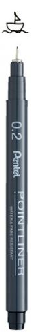 ROTULADOR CALIBRADO PENTEL S20P POINTLINER 0,2 mm