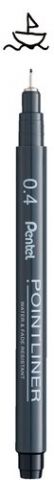 ROTULADOR CALIBRADO PENTEL S20P POINTLINER 0,4 mm