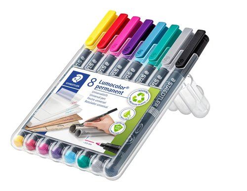 ROTULADOR PERMANENTE STAEDTLER 318 LUMOCOLOR (F)
