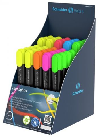 MARCADOR FLUOR SCHNEIDER JOB SURTIDO EXPOSITOR de