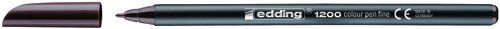 ROTUL.EDDING 1200  MARRON OSCURO