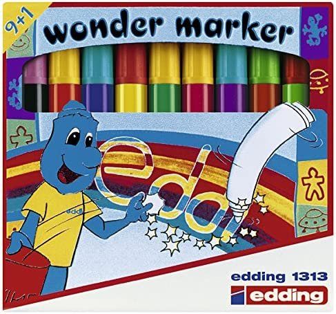 ROTULADOR FIBRA EDDING 1313 WONDER MARKER SURTIDO