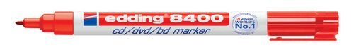 ROTUL.EDDING 8400 para CD  ROJO