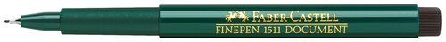 ROTULADOR FIBRA FABER-CASTELL FINEPEN 1511 NEGRO