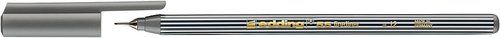 ROTULADOR FIBRA EDDING   55 FINELINER  GRIS