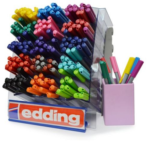ROTULADOR FIBRA EDDING   55 FINELINER EXPOSITOR de