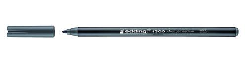 ROTULADOR FIBRA EDDING 1300  GRIS