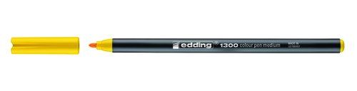 ROTULADOR FIBRA EDDING 1300  AMARILLO