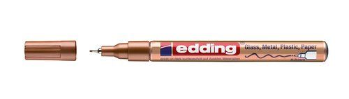 MARCADOR T.OPACA PERM. EDDING  780 CONICO COBRE
