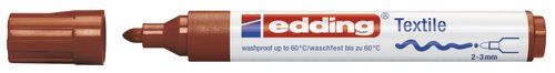 ROTUL.EDDING 4500 TELA  MARRON