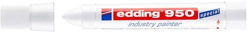 CERA MARCADORA EDDING 950 BLANCO (MARCADOR INDUSTR