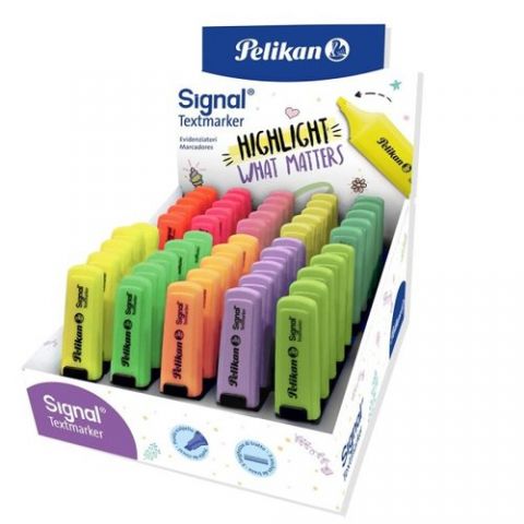 MARCADOR FLUOR PELIKAN TEXTMARKER SIGNAL NEON +PAS