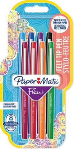 ROTULADOR FIBRA PAPER MATE CANDY POP SURTIDO BLIST