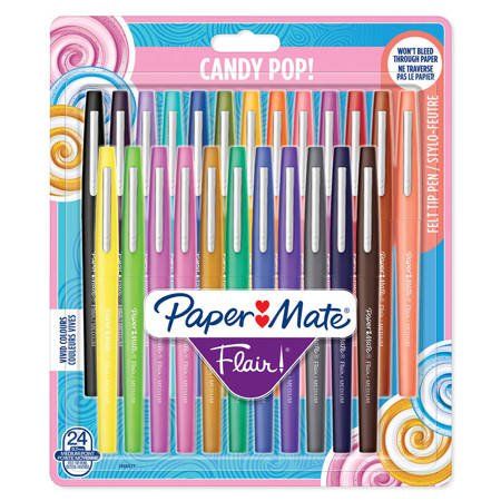 ROTULADOR FIBRA PAPER MATE CANDY POP SURTIDO BLIST