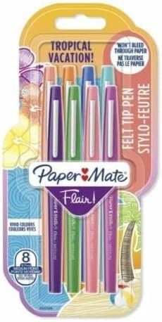 ROTULADOR FIBRA PAPER MATE TROPICAL VACATION SURTI
