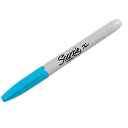 ROTULADOR PERMANENTE SHARPIE FINE  TURQUESA