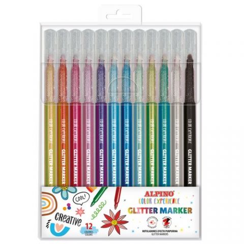 ROTUL.ALPINO COLOR EXPER. GLITTER C/12
