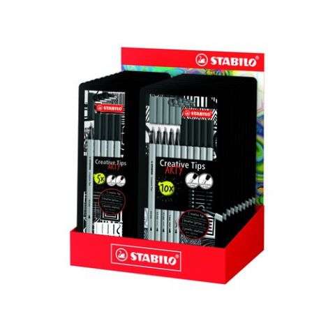 ROTULADOR FIBRA STABILO CREATIVE TIPS ARTY LINE EX