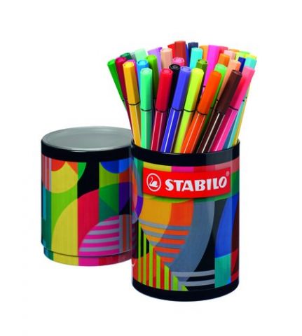 ROTULADOR FIBRA STABILO PEN 68 ARTY LINE LATA META