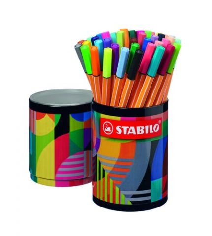 ROTULADOR FIBRA STABILO PEN 88 ARTY LINE LATA META