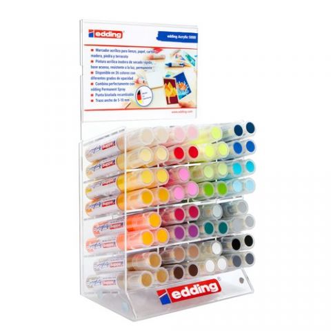 MARCADOR ACRYLIC EDDING 5000 BISELADO (5-10 mm) EX