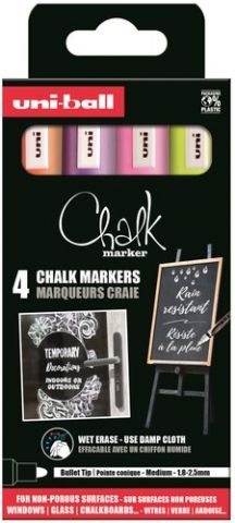 MARCADOR TIZA LIQUIDA UNI-BALL CHALK MARKER PWE 5M