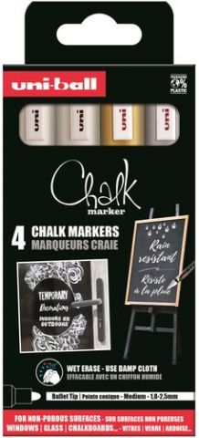 MARCADOR TIZA LIQUIDA UNI-BALL CHALK MARKER PWE 5M
