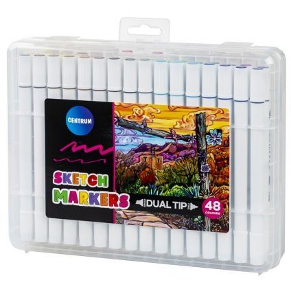 ROTULADOR CENTRUM MARKER PARA BOCETOS DOBLE PUNTA