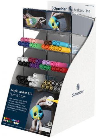 MARCADOR ACRYLIC SCHNEIDER PAINT-IT 310 CONICO (2