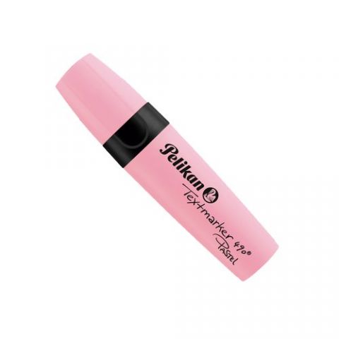 MARCADOR FLUOR PELIKAN TEXTMARKER 490  PASTEL ROSA
