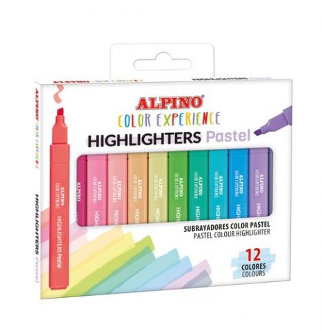 MARCADOR FLUOR ALPINO COLOR EXPERIENCE PASTEL ESTU