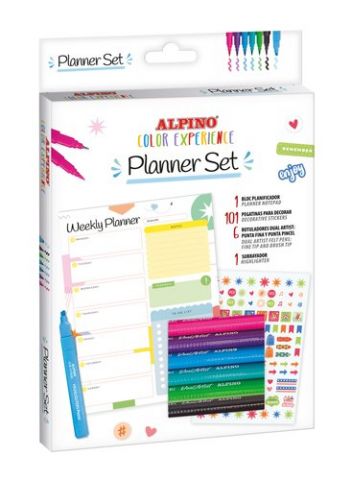SET PLANNER COLOR EXPERIENCE
(6 rotuladores de pun