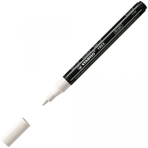 MARCADOR ACRYLIC STABILO FREE T100 ARTY LINE 1-2 m