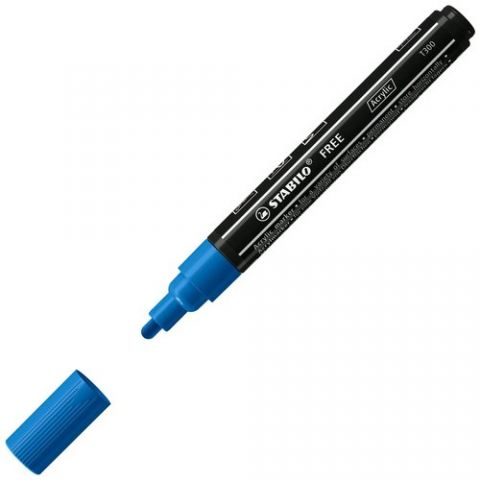 MARCADOR ACRYLIC STABILO FREE T300 ARTY LINE 2-3 m