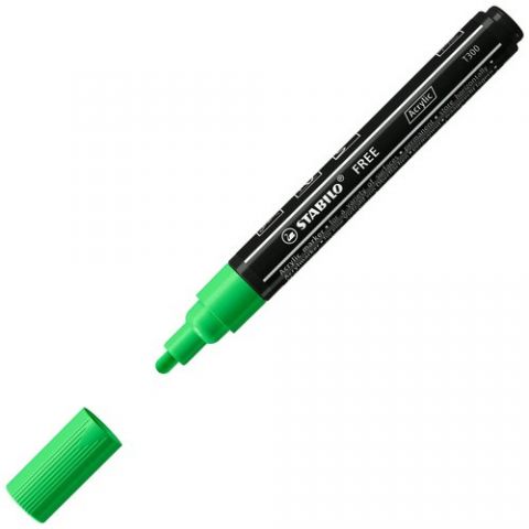 MARCADOR ACRYLIC STABILO FREE T300 ARTY LINE 2-3 m