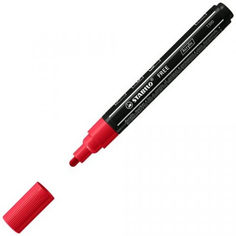 MARCADOR ACRYLIC STABILO FREE T300 ARTY LINE 2-3 m