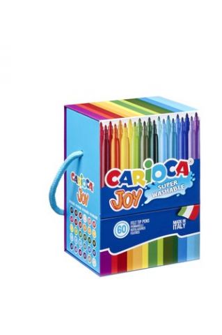 ROTULADOR FIBRA CARIOCA JOY CAJA PREMIUM de 60