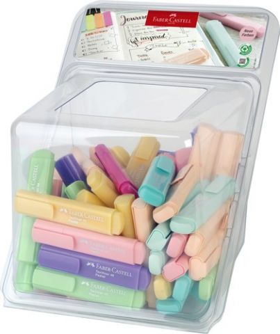 MARCADOR FLUOR FABER-CASTELL TEXTLINER 46 PASTEL S